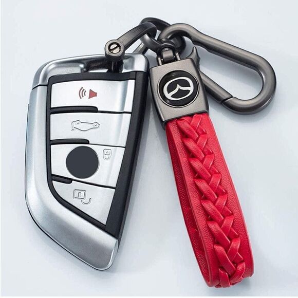 Red Mazda key chain  - Picture 1 of 5